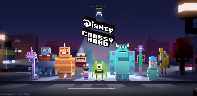 Disney Crossy Road game