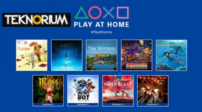 Play at Home: PlayStation Store'da 9 oyun ücretsiz oldu