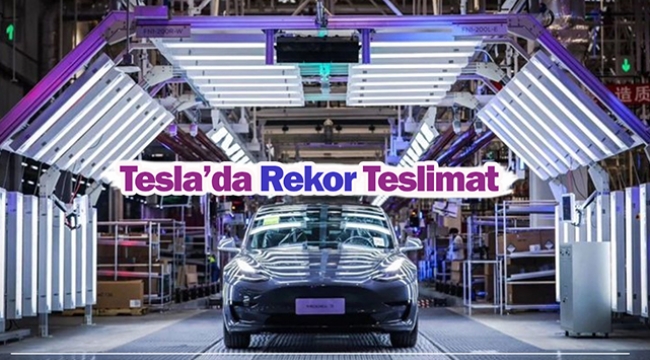 Tesla 2022 teslimat rekoru 309 Bin ....