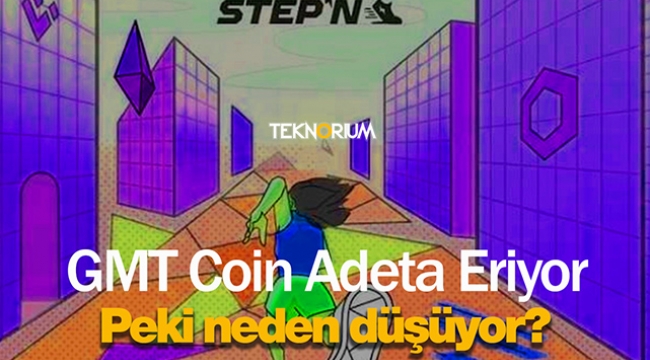 STEPN GMT coin sert çakıldı! Yüzde 40 eriyen GMT coin neden düşüyor?